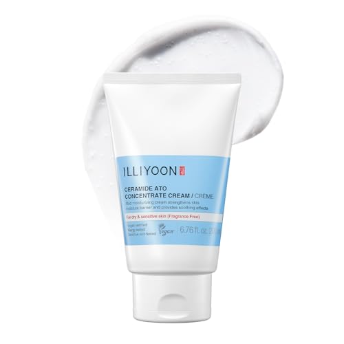 Illiyoon Ceramide Ato Concentrate Cream | Moisturizer for Dry & Sensitive Skin, 100hr Lasting...
