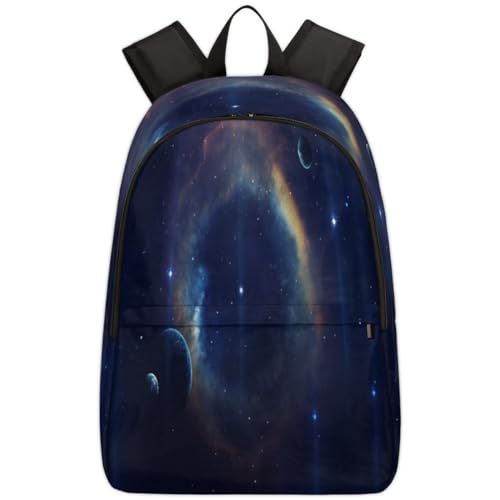 Sac à dos pour hommes et femmes TropicalLife espace cosmique pour adulte ado et enfant 17,4 L