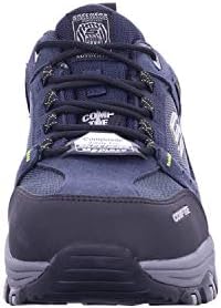 Skechers Men's Low-Top Trainers, Blue Navy Suede Leather W Textile Nvbk, 13 | Image 6