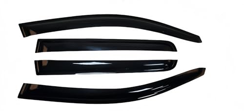 Visière fenêtre latérale Kia Sportage 2005-2010 : auvent abri garniture pluie soleil
