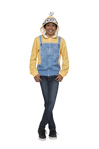 Rubie's Costume Minion Tween Sweatshirt Hoodie, Standard, One Color