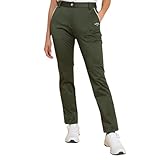 [キャロウェイ] レディース ロングパンツ (8WAYストレッチ・撥水性) / ゴルフ / C24226202 1180_カーキ L
