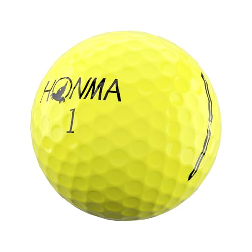 Image of Honma TW-X /S Golf Balls,3-Piece Cast Urethane Cover,Precision Spin Control & Long Distance,Tour Level Golfballs with Soft Feel for Moderate to Fast Swing Speeds Golfer,1 Dozen