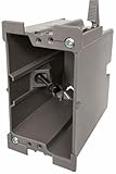 Dual-Mount Retrofit Design – Stud or No-Stud Compatible: The only retrofit wall box that installs easily in stud or no-stud walls, ideal for remodels, upgrades, and smart home device installs. Snap-In 1-1/2" Toggles for Reliable Fit: SmarToggle’s 1-1...