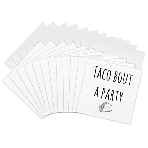Cartes de vœux lot de 12 pour ne plus manquer d'invitations originales de dernière minute