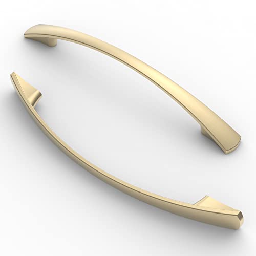 FURNIWARE Pack of 10 Cabinet Pulls, Zinc Alloy Drawer Pulls, Hardware Modern Kitchen Cabinet Door Handles