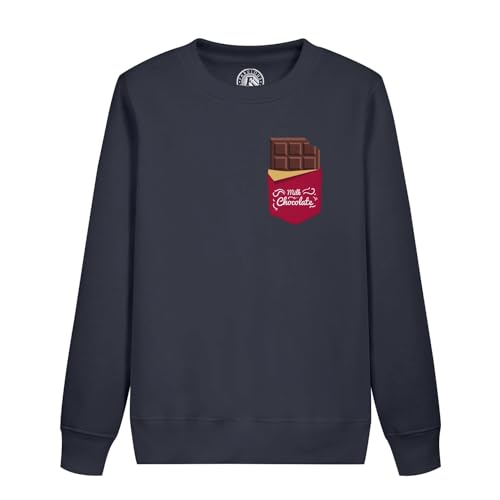 Sweatshirt enfant poche surprise chocolat cadeau anniversaire original
