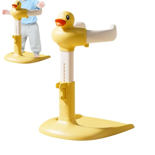 ベビーバススタンディングシャワー - 赤ちゃん スタンドアップ シャワー サポート,滑り止めベース付き調整可能ホルダー 新生児から36ヶ月男女兼用