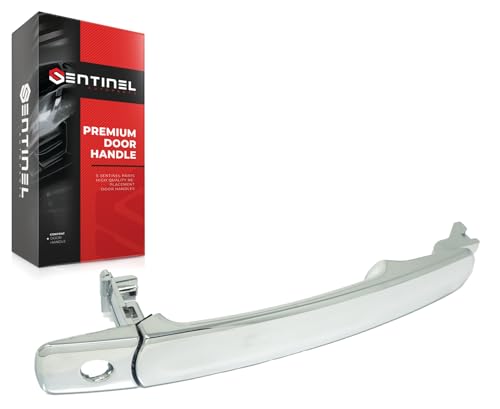 S Sentinel Parts Outside Exterior Door Handle Front Left Driver Side Compatible with 03-08 Infiniti FX35 FX45, 2003-2007 Nissan Murano, 2008-2013 Rogue Replaces # 80640-CA012, 80645-CA000