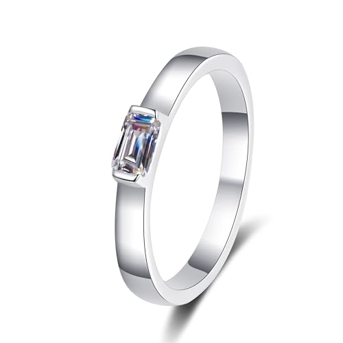 Bague moissanite émeraude StarGems pour sublimer vos tenues