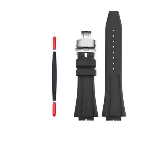 [�����ȓX] �V���R�[���S�����v�X�g���b�v 16 �~�����[�g���ʃW���C���g�\�t�g�u���b�N�O���[���I�����W�u���[�O���[�����Y���v�o���h�J�V�I�t�B�b�g Fit For G-shock GA2100 GM2100(Black-Silver)