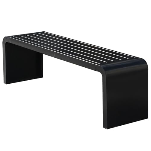 Banc de parc galvanisé avec toit pour cours d'école et places