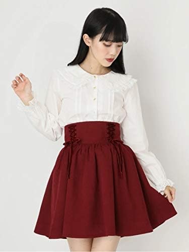 Amazon Ank Rouge アンク ルージュ スピンドルコルセットスカート ボルドー M スカート 通販