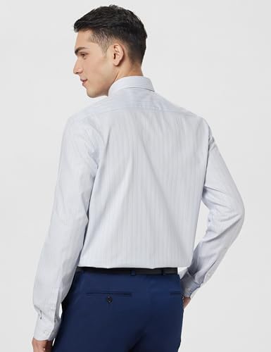 Image of Arrow Men's Cotton Striped Slim Fit Shirt