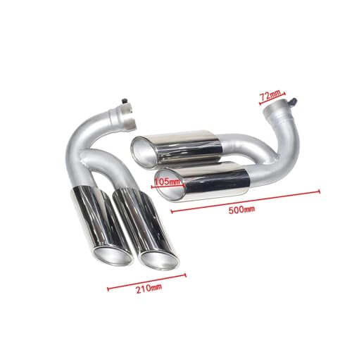 Embout d'échappement Touareg V6 V8 pour remplacer une sortie usée - 5