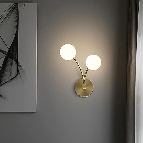 Applique murale intérieure cuivre G9 pour remplacer les lampes encombrantes