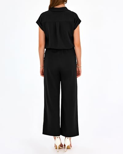 PRETTYGARDEN Womens 2 Piece sets Summer Cap Sleeve Tops Palazzo Pants Dressy Casual Vacation Travel Outfits Tracksuits2