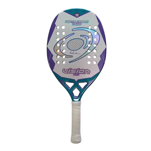 Brand Vision Materiale Carbon Fiberglass Peso GR. 325/335 Lunghezza CM. 50 Spessore MM. 22 Livello di Gioco Intermedio Custodia Si Bilanciamento Medio Finitura Ruvida