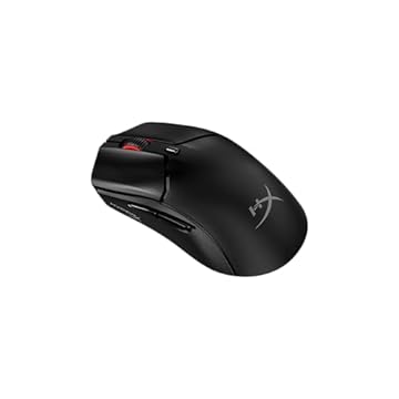 HyperX Pulsefire Haste 2 Mini – Mouse para jogos sem fio para PC, compacto, leve, Bluetooth, 2,4 GHz, preto