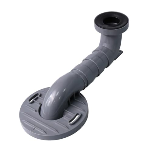 Sifón de inodoro para reformas de baño con salida de PVC de 110 mm 2