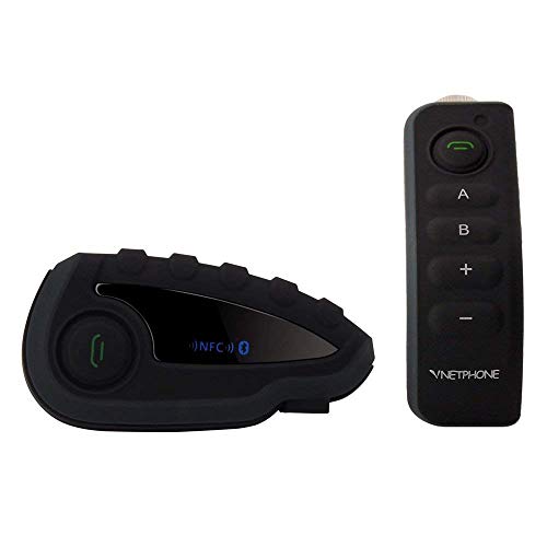 V8 BT 3.0 Casco de la Motocicleta del intercomunicador Bluetooth Auriculares interphone...