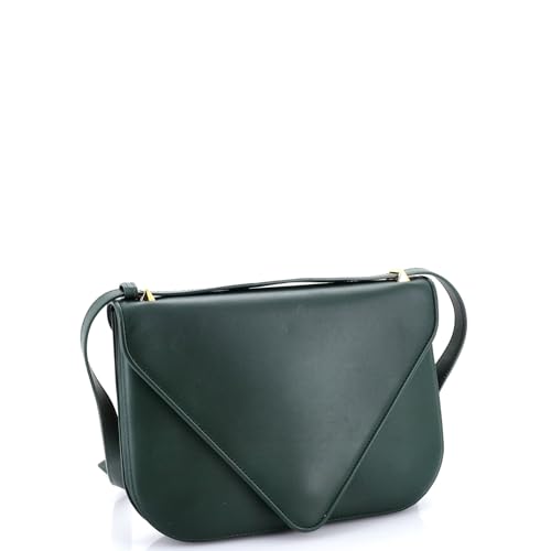 Pre-Loved Mount Shoulder Bag Leather Medium, Green2