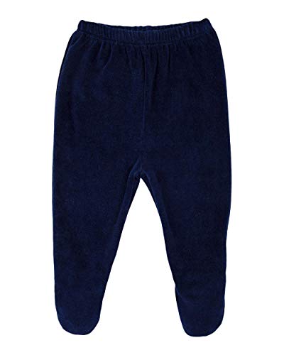 Conjunto Bebê Plush Listrado, Suedine e Plush Liso Space Is The Place - Azul Jeans P