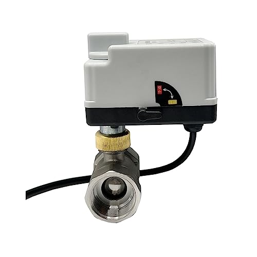Vanne motorisée inox 1" longévité supérieure et commande manuelle intégrée
