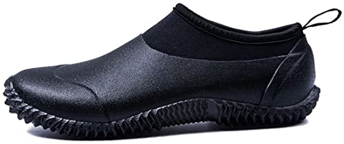 Image of TENGTA Unisex Waterproof Garden Shoes Womens Rain Boots Mens Car Wash Footwear