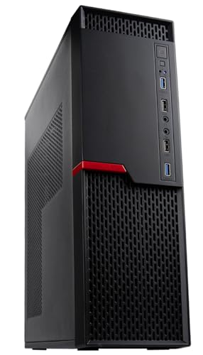 Image of Envision S13 SFF PC (3.8-4.6GHz 8-Core Ryzen 7 5700G w /FHD Low /Med Gaming Radeon Graphics, 16GB RAM, 512GB NVME SSD, MSI mb, WiFi, Windows 11 Pro, 10 USB, HDMI + VGA, RJ45, KB+Mouse, Desktop Computer