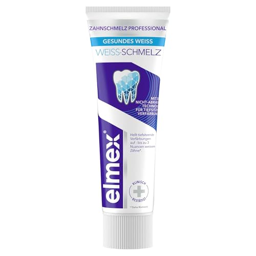 Elmex Zahnschmelz Professional Weiss-Schmelz Zahnpasta, 75 ml Zahncreme