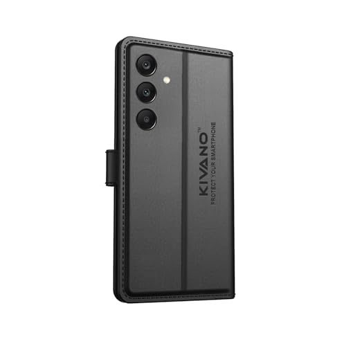Image of for Samsung A16 5G / Samsung F16 5G / Samsung M16 5G Flip Cover | Leather Finish | Inside Pockets & Inbuilt Stand | Shockproof Wallet Style Magnetic Closure Back Cover Case