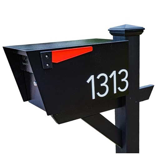 Discovered Designs – Premium Individual 3D Acrylic Mailbox Number –