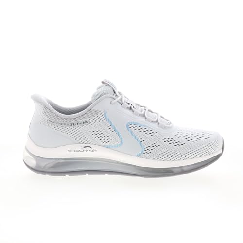 Skechers - Mens Skech-Air Element 2.0 - Sairo Slip On Shoes, Color Gray/Blue, Size: 10 M US2