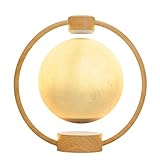  LZH FILTER Levitante Magnética Lámpara, Lámpara de Luna Levitante Que Flota y Gira Libremente En El Aire con Luces Led Que Cambian Gradualmente Entre 7 Colores, Luz Decorativa