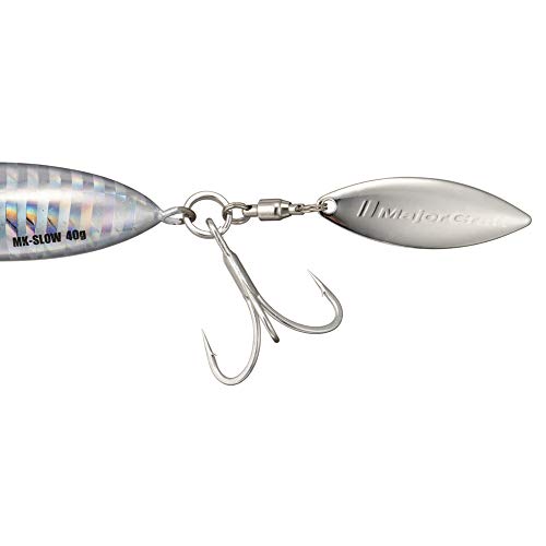 メジャークラフト メタルジグ マキジグ スロー 40g シルバー #8 ルアー 3枚目