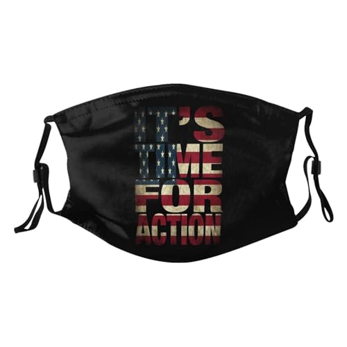 It's Time For Action Adult Dust Mask Adjustable Dust Face with 2 Filter9997