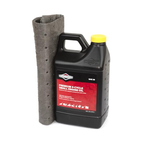 Briggs and Stratton 100028MATKIT SAE30 Engine Oil, 48 oz Bottle