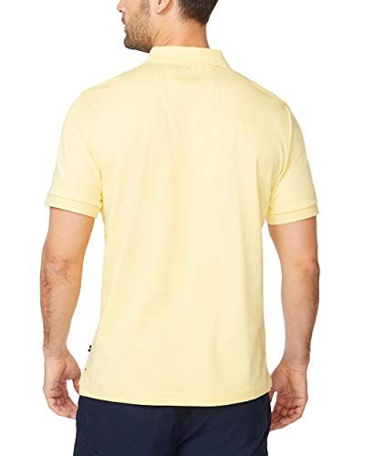 Image of Nautica Men's Classic Fit Short Sleeve Dual Tipped Collar Polo Shirt
