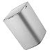 BESPORTBLE Cubo de Basura con Sensor de Movimiento Inteligente sin Contacto Bote de Basura para Baño Sala de Estar Cocina Oficina 15L Plata sin Batería
