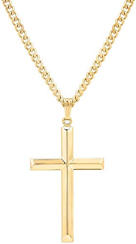 Maille cubaine Miami or 14K fine avec fermoir solide anti-perte pour charms
