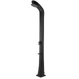 POOL Total Gre Solardusche Rio 30 Liter - Gartendusche mit Fußdusche - Polyethylen Dusche 23 x 60 x 224,5 cm - Solarenergie Warmwasser