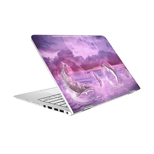 Autocollant vinyle HP Spectre Pro X360 G2 protège des rayures dauphins