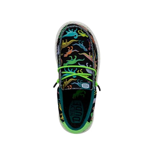 Image of Hey Dude Kids Wally Dino (Little Kid /Big Kid) | Casual Shoes