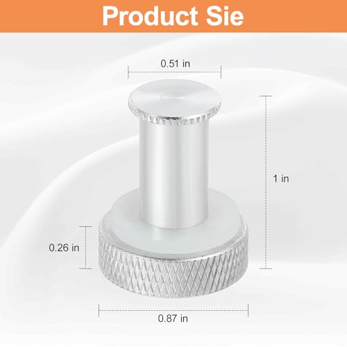 2 Pack Pressure Canner/Cooker Parts for Presto, Replacement Part Air Vent Cover/Lock, 23Quart 409A 16QT Silver