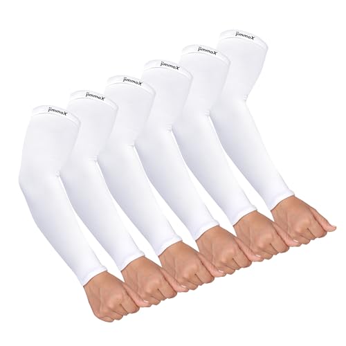 Image of Arm Sleeves for Men & Women, Sun Protection & UV Compression Hand Sleeves for Cycling, Running, Outdoor Sports & Activities, Hand Cover for Bike Riding