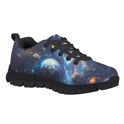 Xoenoiee Cool 3D Graphic Kids Tennis Shoes Lightweight Running Sneakers Teens Casual Walking Shoes for Boys Girls