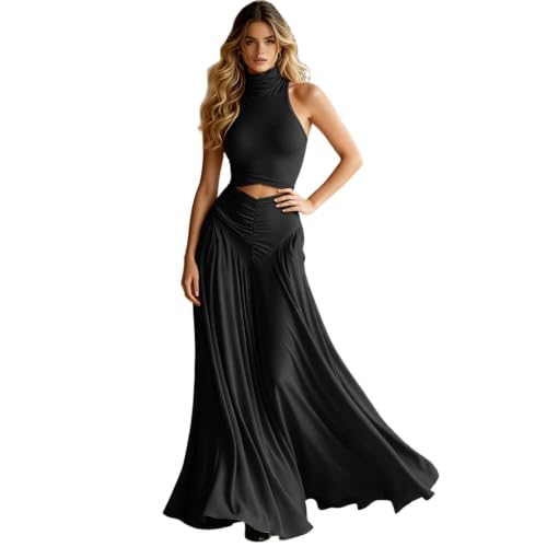 Robe de soirée tendance ensemble deux pièces pour vos vacances