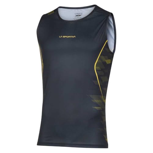 LA SPORTIVA Camiseta sin Mangas Marca Modelo Pacer Tank M Black/Yellow