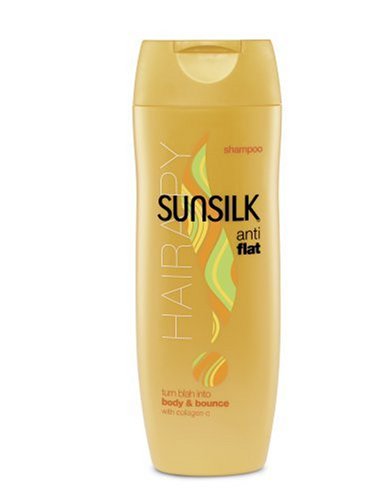 Sunsilk Anti-Flat with Collagen-C, Shampoo, (12 oz.)